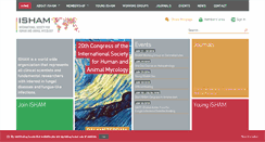 Desktop Screenshot of isham.org